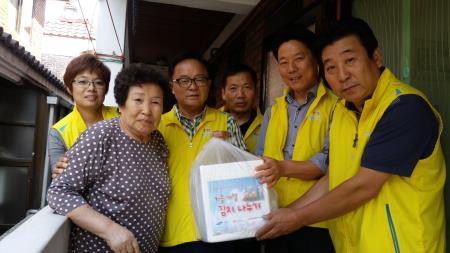 송죽동 추석맞이 사랑 나누기 행사 줄이어